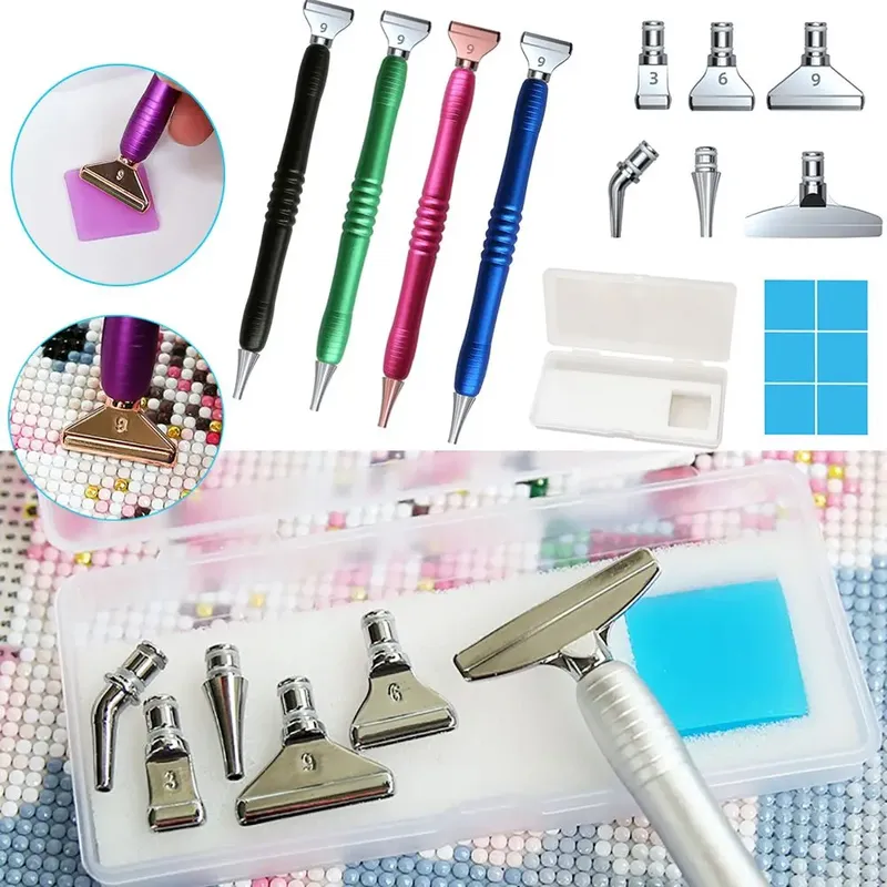 Diamond Painting Stift mit Ersatz Stift Köpfen