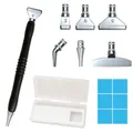 Diamond Painting Stift mit Ersatz Stift Köpfen – Farbe black-SET 2