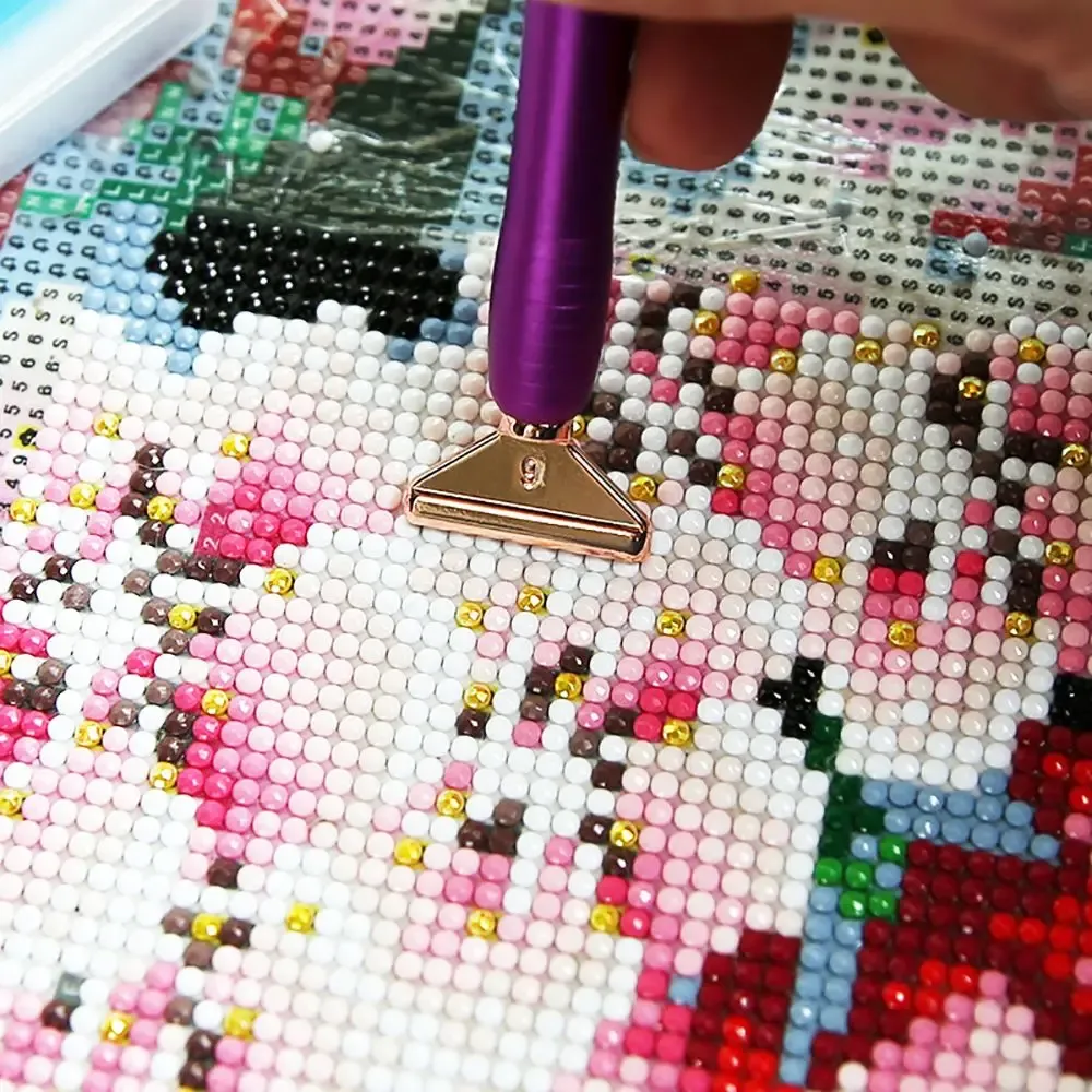 Diamond Painting Stift mit Ersatz Stift Köpfen