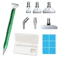 Diamond Painting Stift mit Ersatz Stift Köpfen – Farbe green-SET 2