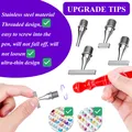 Diamond Painting Stift mit Gewinde Metallspitzen – 6