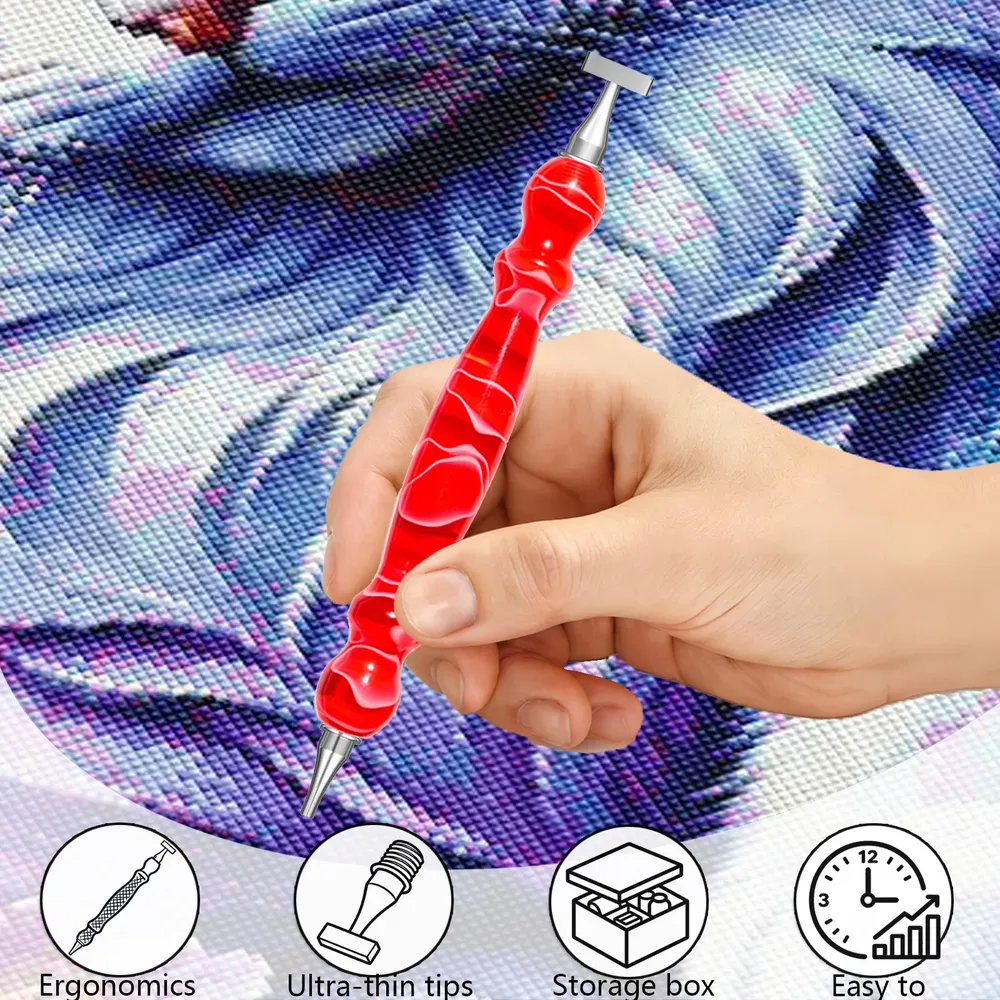 Diamond Painting Stift mit Gewinde Metallspitzen