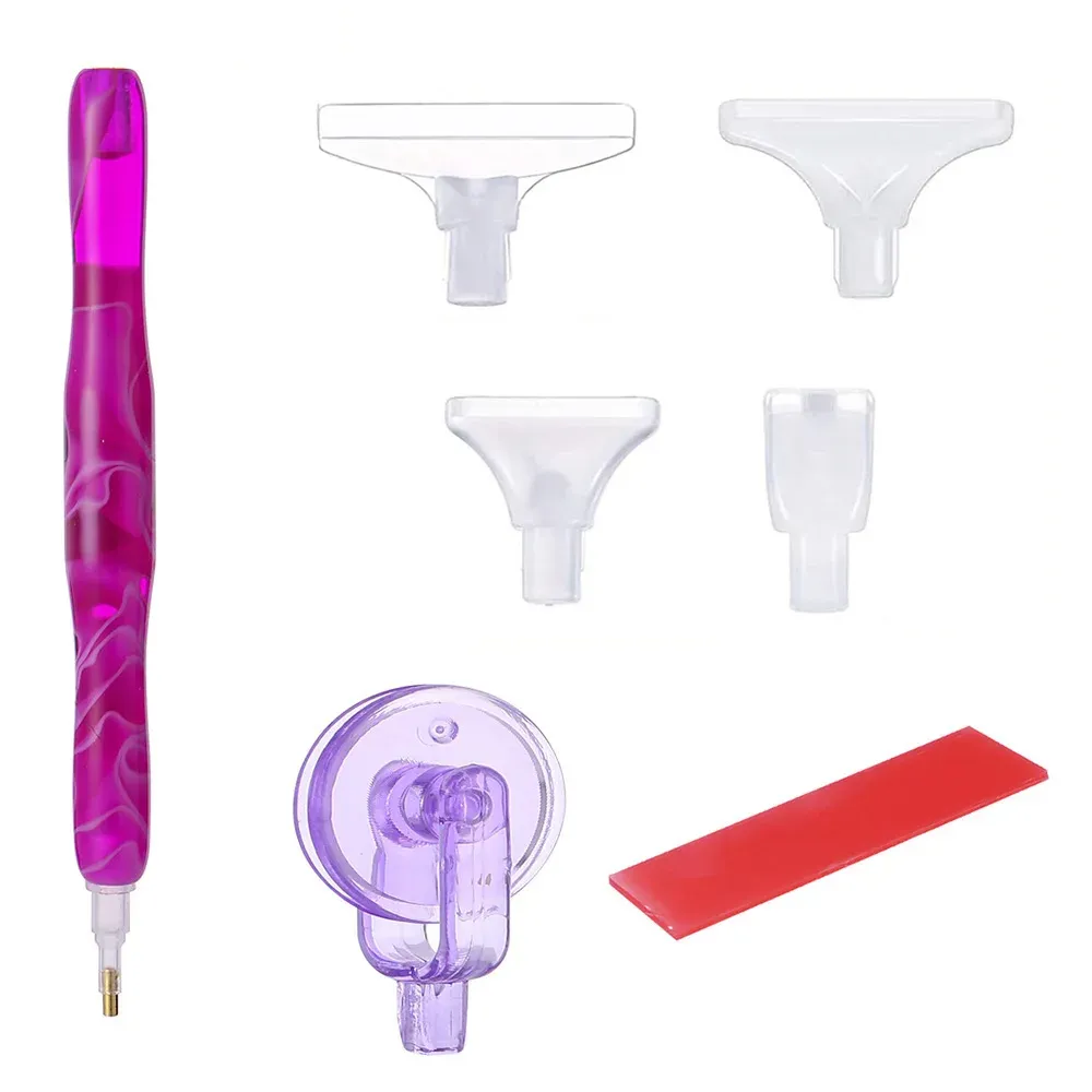 Diamond Painting Stift mit Kleberoller und Bohrstiftköpfen
