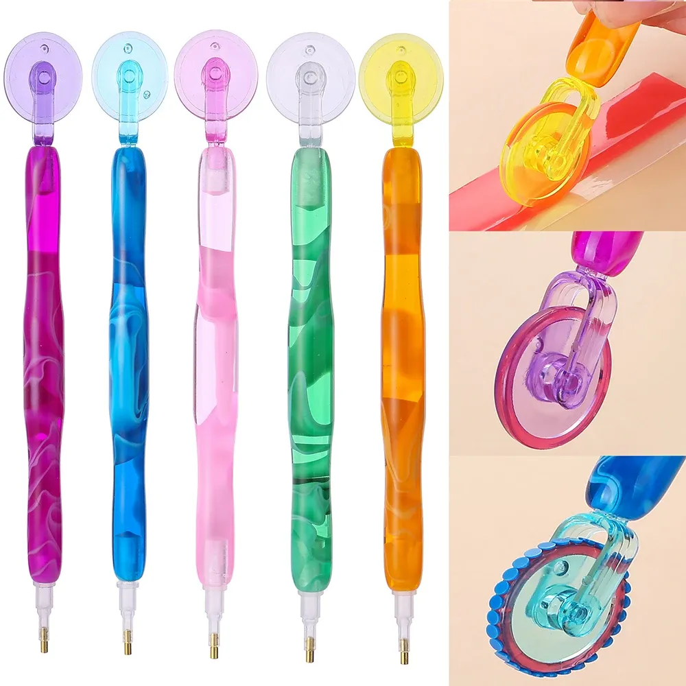 Diamond Painting Stift mit Kleberoller und Bohrstiftköpfen