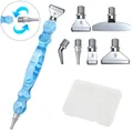 Diamond Painting Stiftset mit 6 austauschbaren Spitzen – Farbe D Sky Blue 6Metal