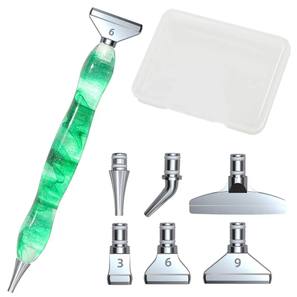 Diamond Painting Stiftset mit 6 Metallstiftköpfen