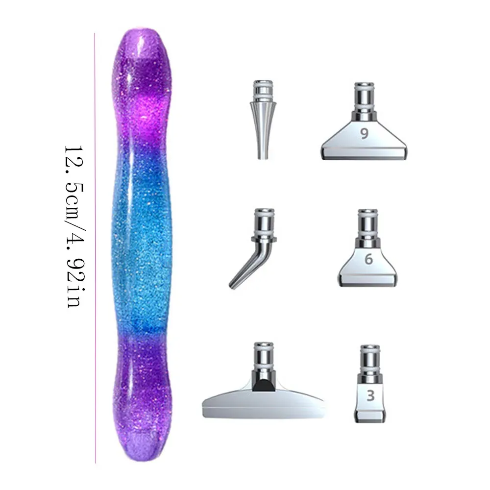 Diamond Painting Stiftset mit 6 Metallstiftköpfen