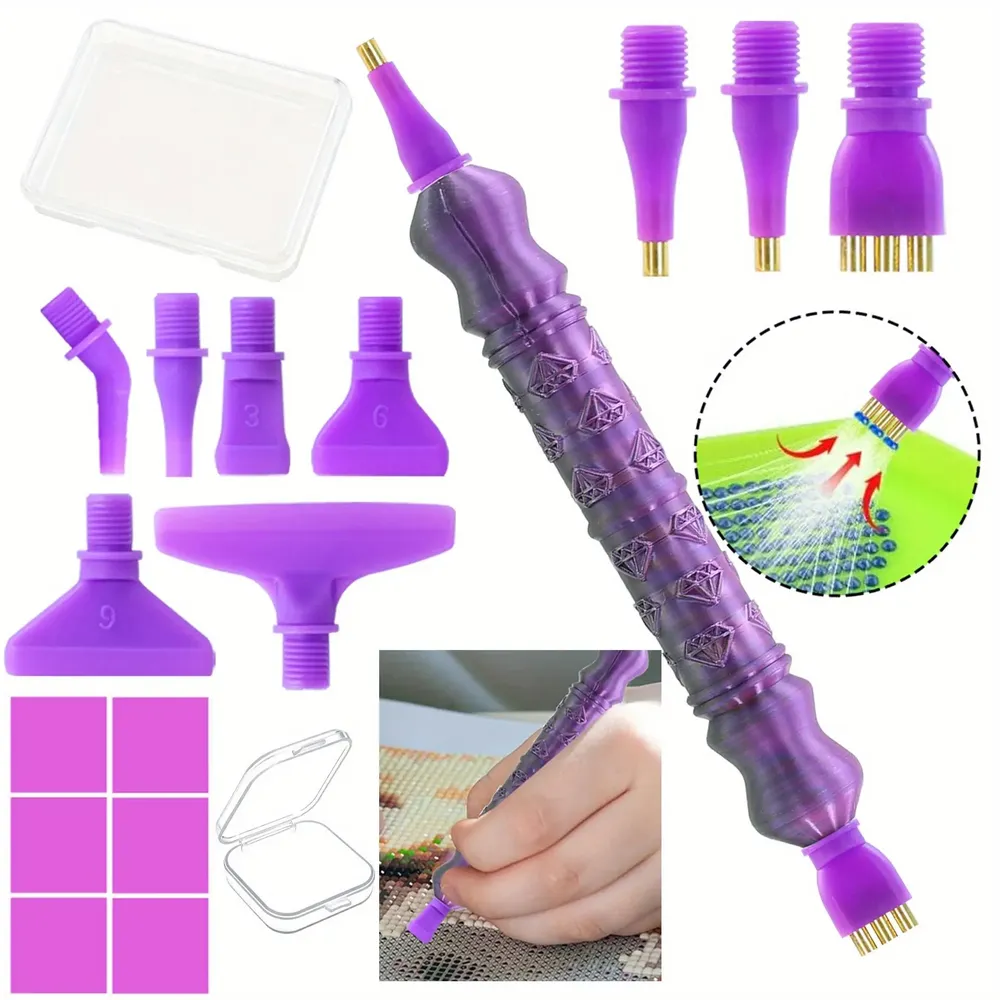 Diamond Painting Stiftset mit 6 Spitzen und Aufbewahrungsbox