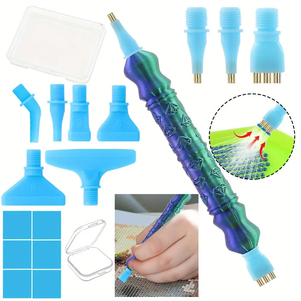 Diamond Painting Stiftset mit 6 Spitzen und Aufbewahrungsbox