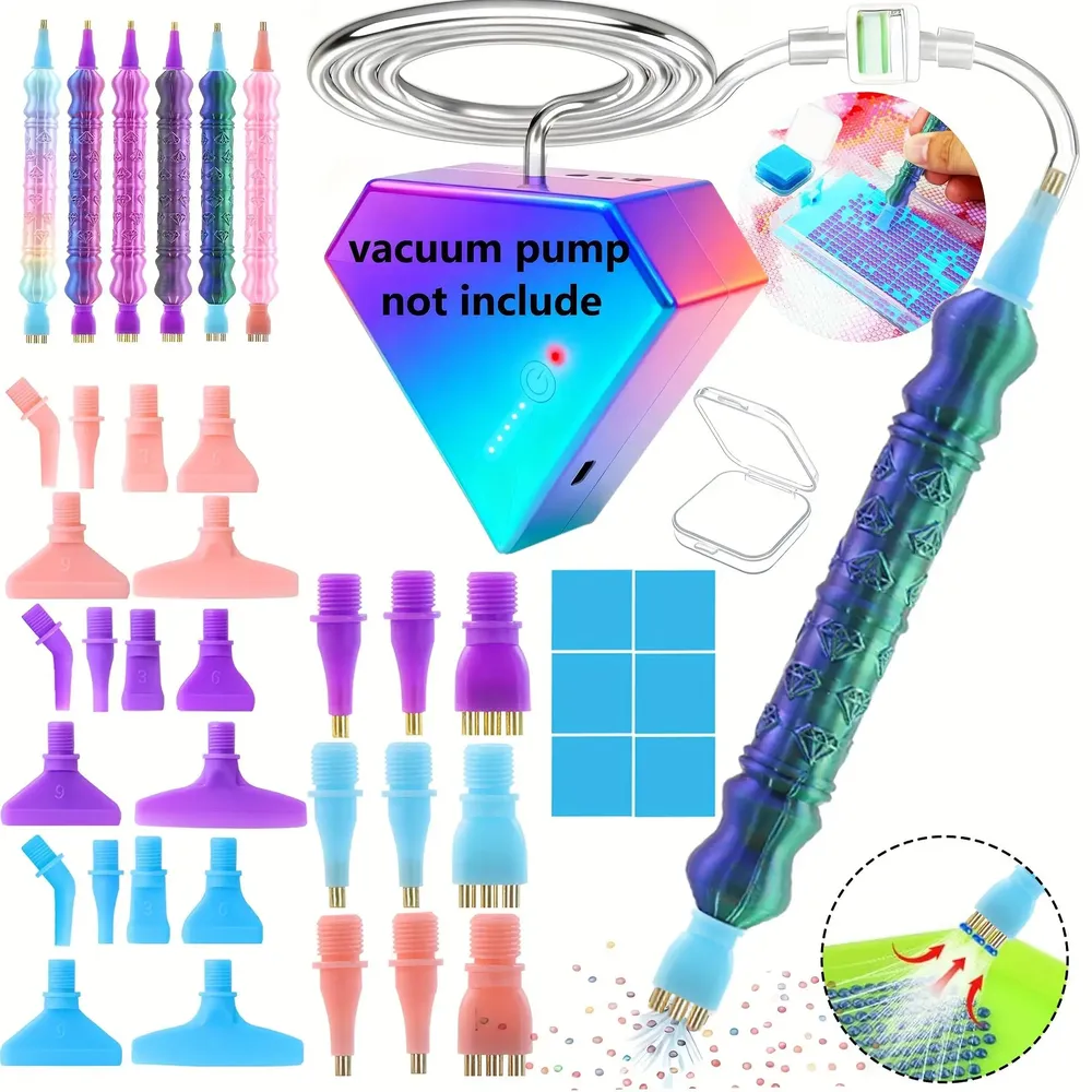 Diamond Painting Stiftset mit 6 Spitzen und Aufbewahrungsbox