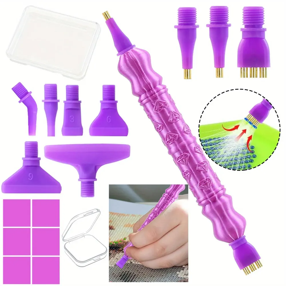 Diamond Painting Stiftset mit 6 Spitzen und Aufbewahrungsbox