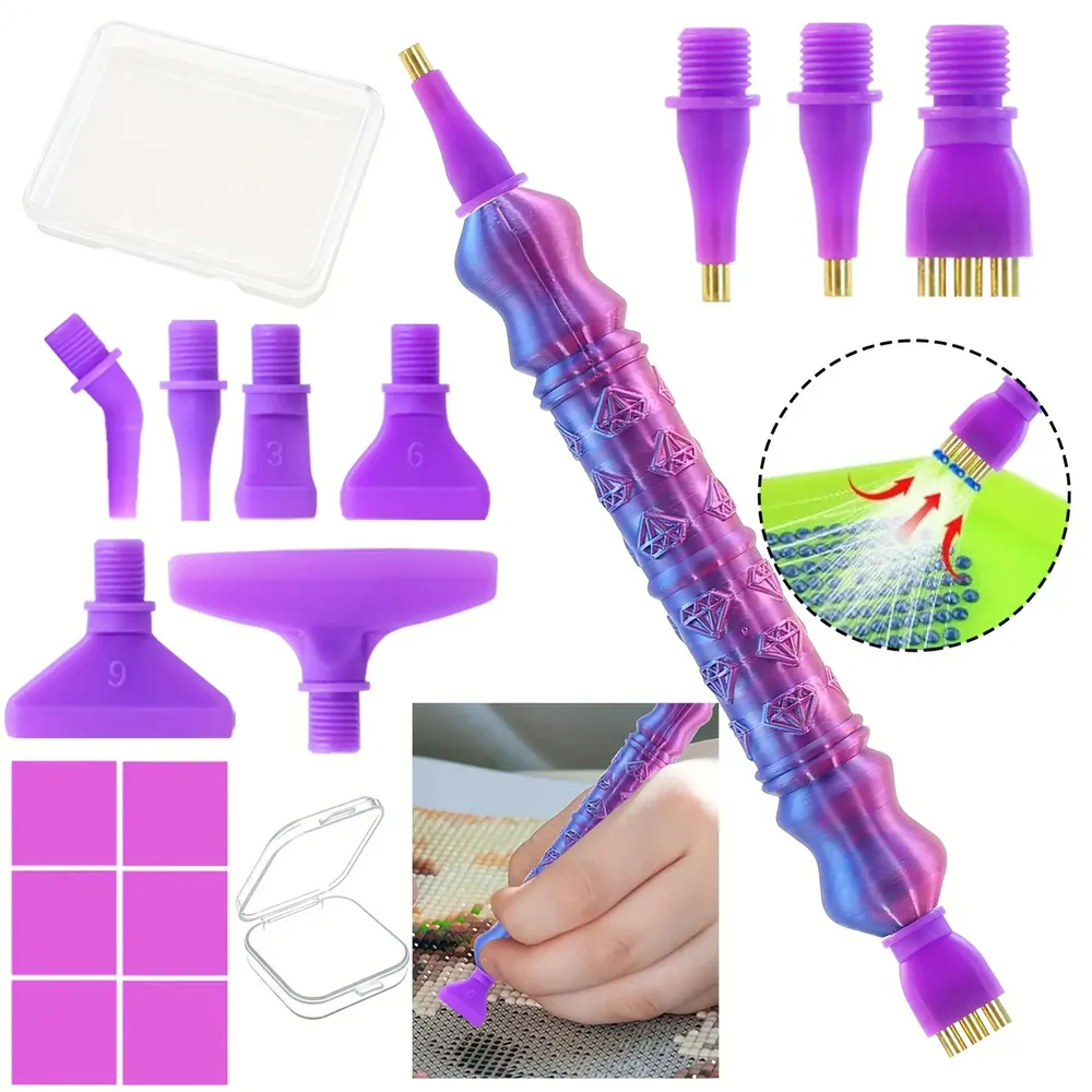 Diamond Painting Stiftset mit 6 Spitzen und Aufbewahrungsbox