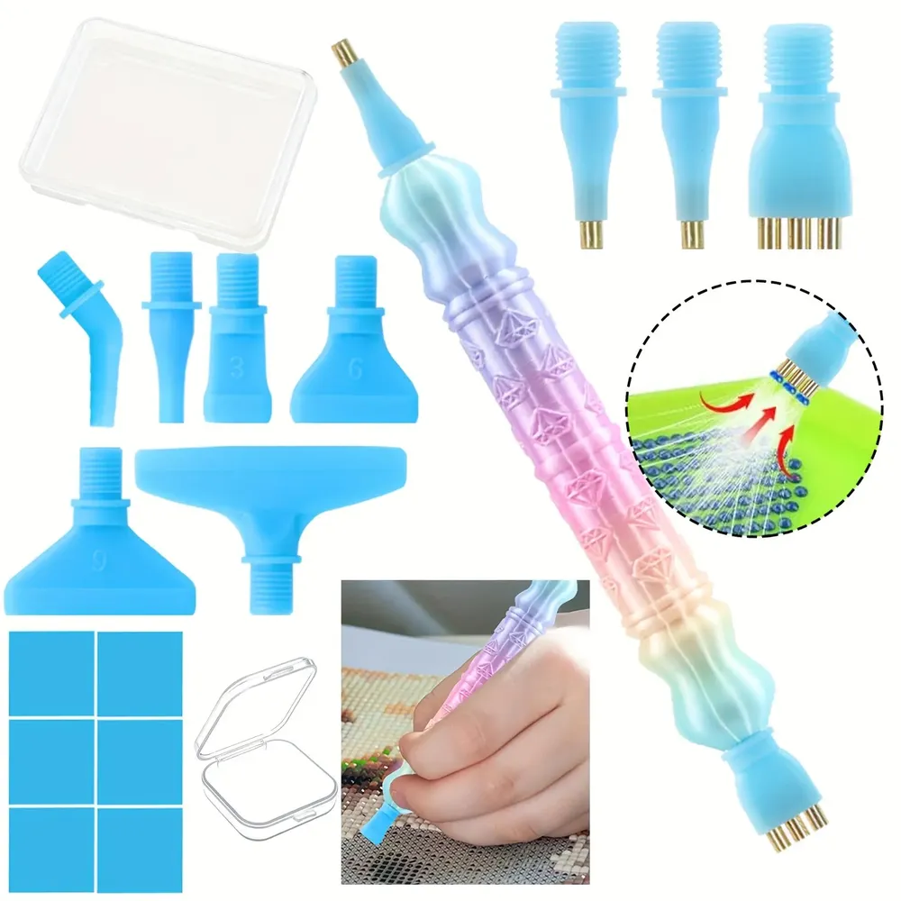 Diamond Painting Stiftset mit 6 Spitzen und Aufbewahrungsbox