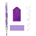 Diamond Painting Stiftset mit Nagelkunst Strass Picker – Farbe QW04