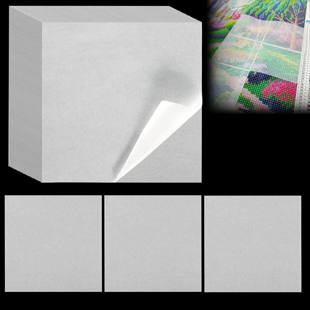 Diamond Painting Trennpapier 100 Stück 15 x 15 cm antihaftbeschichtet