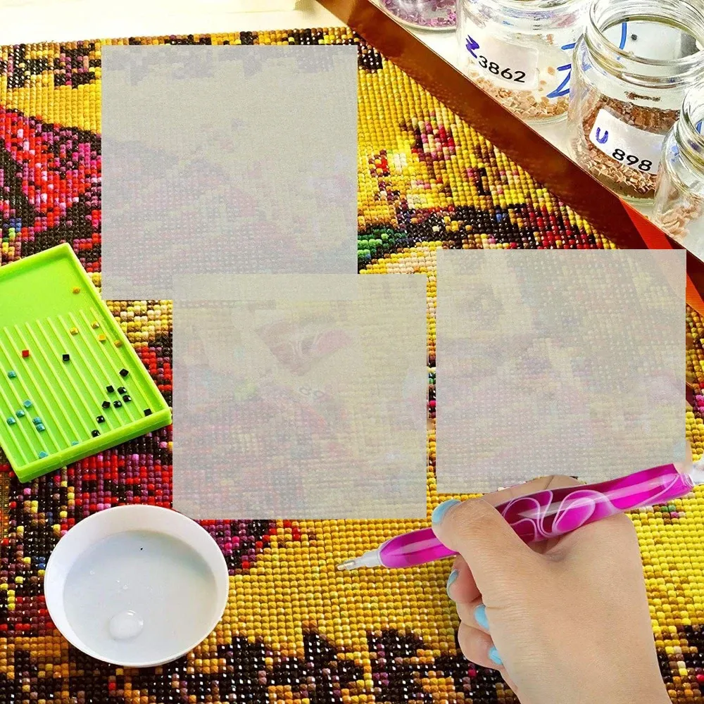 Diamond Painting Trennpapier 100 Stück 15 x 15 cm antihaftbeschichtet