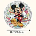 Diamond Painting Untersetzer Holz Cartoon Maus mit Halterung Dekoration – 2