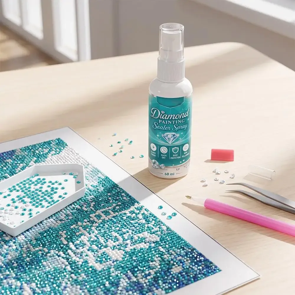 Diamond Painting Versiegelungsspray 60 ml hochglänzend schnell trocknend