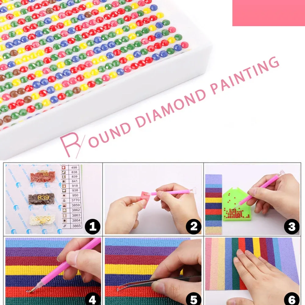 Diamond Painting Zubehörset mit Aufbewahrungsbox