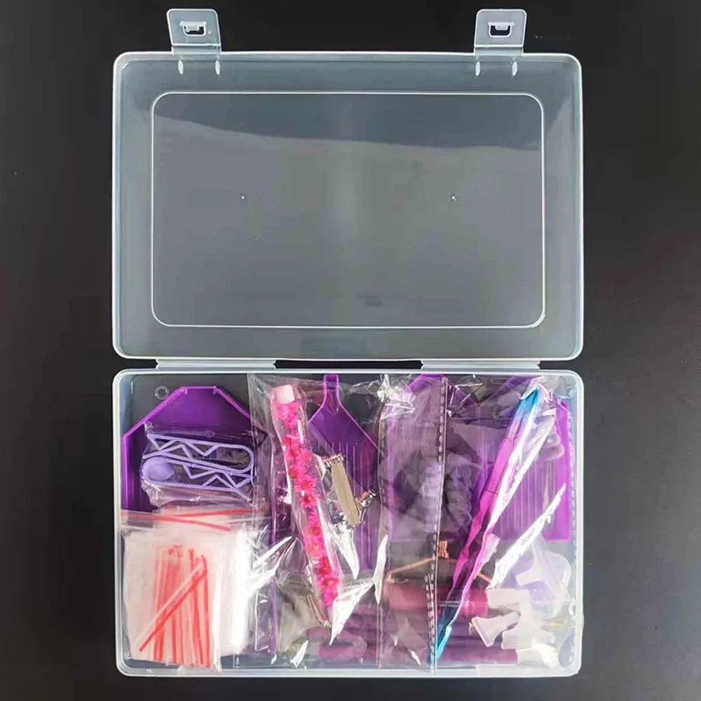 Diamond Painting Zubehörset mit Aufbewahrungsbox