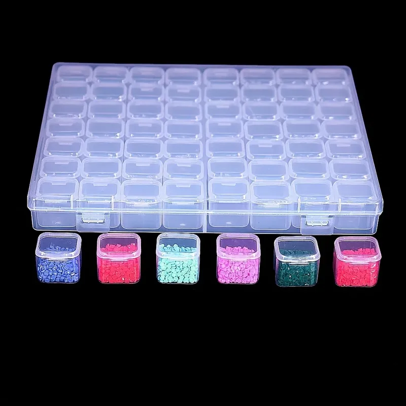 DIY Aufbewahrungsbox 28 oder 56 Fächer für Perlen und Schmuck