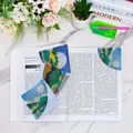 DIY Dekoration Diamantmalerei Lesezeichen PU Leder Ecklesezeichen – 4