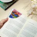 DIY Dekoration Diamantmalerei Lesezeichen PU Leder Ecklesezeichen – 5