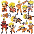 DIY Diamantmalerei Aufkleber Naruto Serie für Jungen – Farbe 1pcs