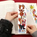 DIY Diamantmalerei Lesezeichen Weihnachtsfest Serie mit Anhänger – 4
