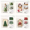 DIY Diamantmalerei Lesezeichen Weihnachtsmuster mit Anhängern – 2