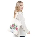 Einkaufstasche Diamantmalerei Blumen Kristall Strass Handtasche – 6