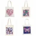 Einkaufstasche Diamantmalerei Schmetterling Kristall Strass Handtasche – 1