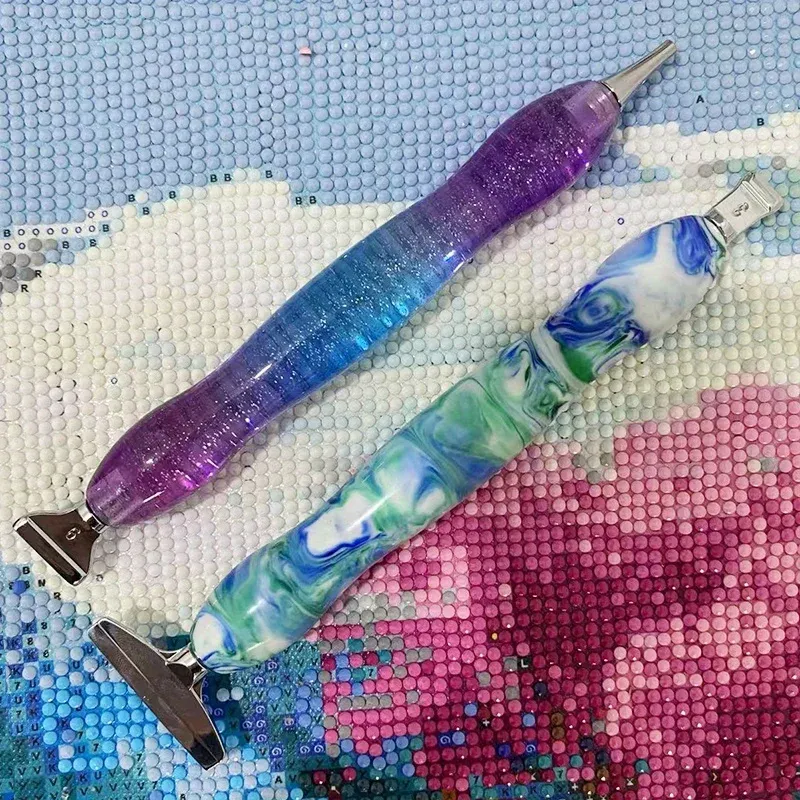 Ergonomischer Diamond Painting Stift mit Schraubverschluss