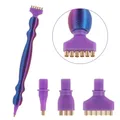 Ersatz Stiftköpfe Diamantmalerei 5D DIY Handwerk – Farbe Blue purple-3 Heads