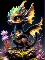 Fee Drachen Diamant Malerei Cartoon Tier Mosaik Stickerei Kinder Geschenk – Farbe HKQTA240-18