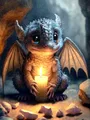 Fee Drachen Diamant Malerei Cartoon Tier Mosaik Stickerei Kinder Geschenk – Farbe HKQTA240-12