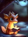 Fee Drachen Diamant Malerei Cartoon Tier Mosaik Stickerei Kinder Geschenk – Farbe HKQTA240-11