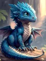 Fee Drachen Diamant Malerei Cartoon Tier Mosaik Stickerei Kinder Geschenk – Farbe HKQTA240-13