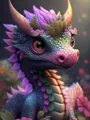 Fee Drachen Diamant Malerei Cartoon Tier Mosaik Stickerei Kinder Geschenk – Farbe HKQTA240-17