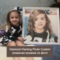 Foto Diamant Mosaik Voll Platz Runde Malerei Eigenes Foto Stickerei Kit – 3