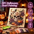 Halloween Geister Diamantmalerei Set für Erwachsene Herbst Wanddeko – 1