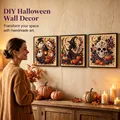 Halloween Geister Diamantmalerei Set für Erwachsene Herbst Wanddeko – 3