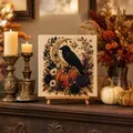 Halloween Geister Diamantmalerei Set für Erwachsene Herbst Wanddeko – 4