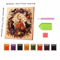 Halloween Geister Diamantmalerei Set für Erwachsene Herbst Wanddeko – Farbe Gelb (B)