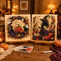 Halloween Geister Kürbis 3D Perlen Kunst DIY Set für Erwachsene – Farbe Blau (AC)