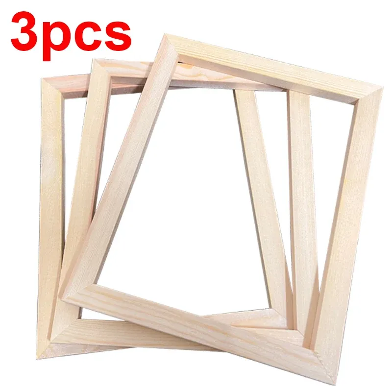 Holzrahmen Diamantmalerei 3 Stück für Leinwand Poster