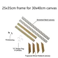 Holzrahmen Diamantmalerei für Leinwand 24 Größen – Farbe 25x35cm