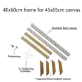 Holzrahmen Diamantmalerei für Leinwand 24 Größen – Farbe 40x60cm