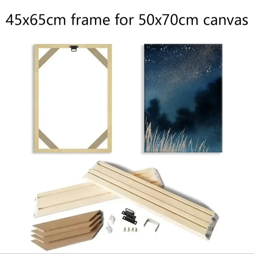 Holzrahmen Diamantmalerei für Leinwand Poster Wandkunst