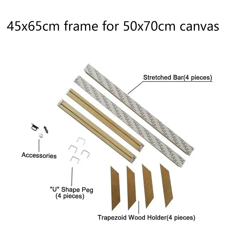 Holzrahmen Diamantmalerei für Leinwand Poster Wandkunst